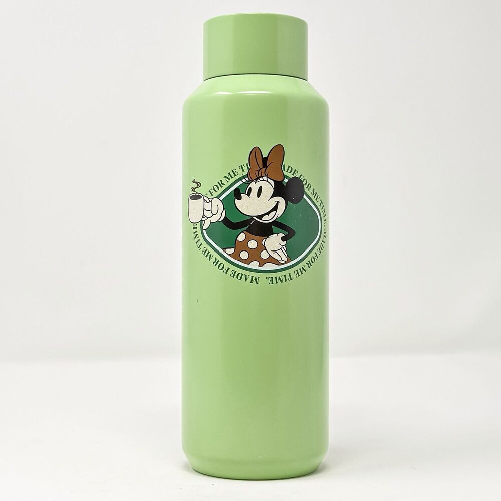 Starbucks Disney Minnie Mouse Stainless Bottle 473ml Japan Limited Green